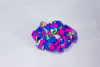 NEON AZTEC SCRUNCHIE