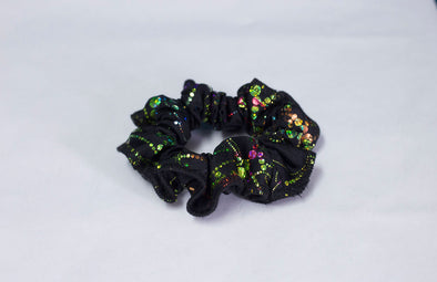 CELEBRATION BLACK SCRUNCHIE